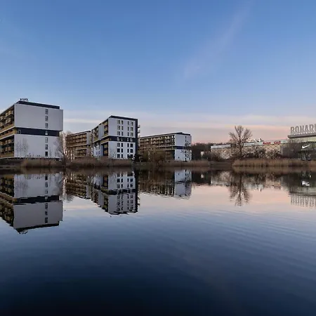 Jasny Z Umeblowanym Balkonem W Krakowie Blisko Stawu By Renters Appartement *
